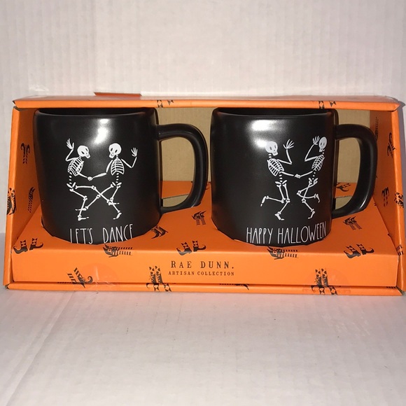 ๐ Rae Dunn ๐ปHalloween ๐ท๏ธSet Lets dance ๐ท๏ธHappy Halloween ๐ป ๐ ๐ท๏ธ - Picture 2 of 2